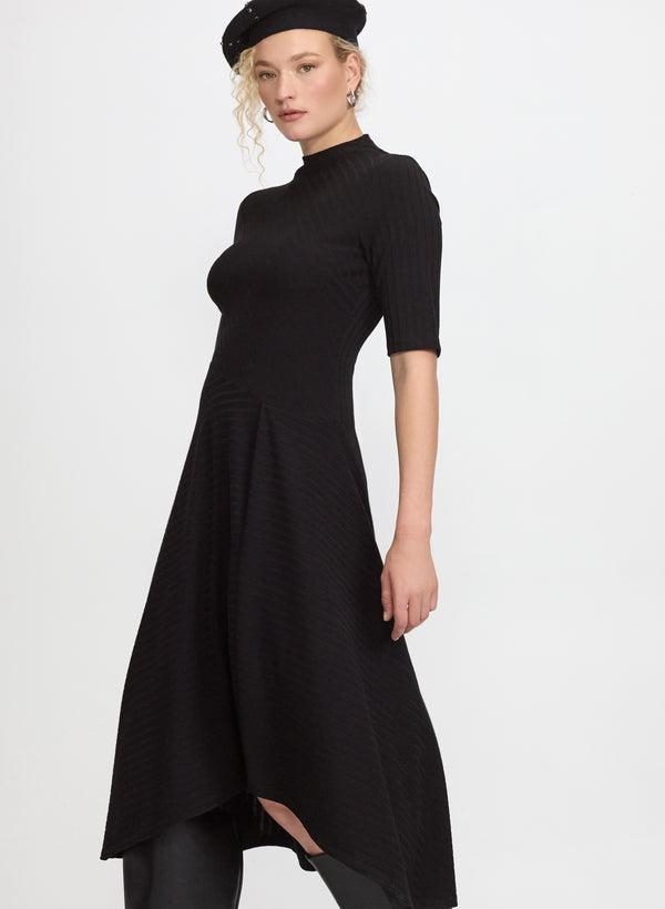 Laura Knit Bias-Cut Dress