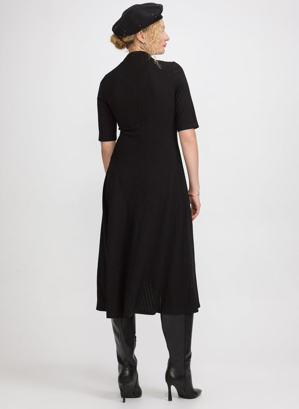 Laura Knit Bias-Cut Dress