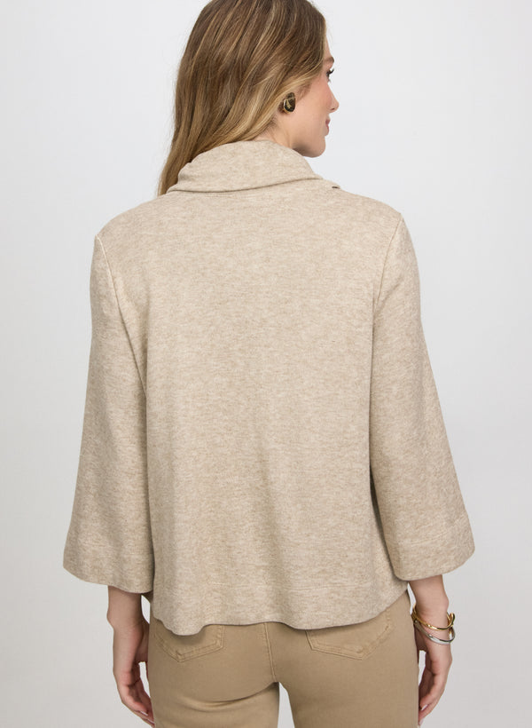 Laura Knit Cowl Neck Top