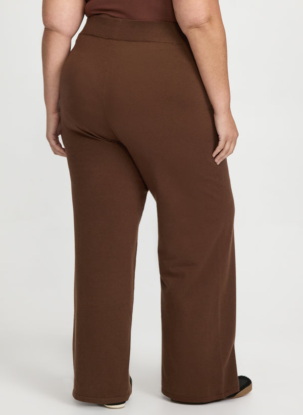 Laura Knit Straight-Leg Pants