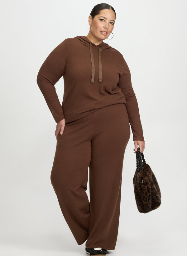 Laura Knit Straight-Leg Pants