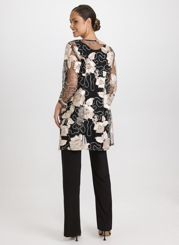 Laura Lace Jacket Top & Pants Set