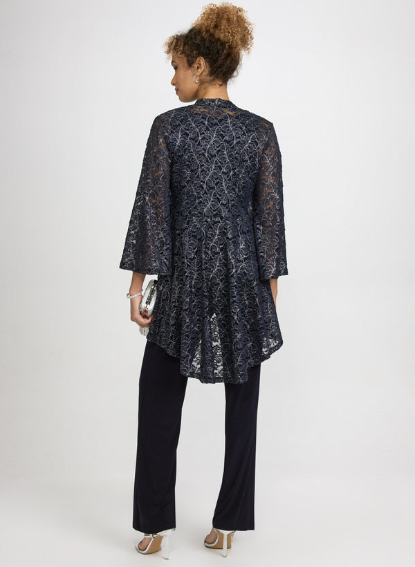 Laura Lace Jacket Top & Pants Set