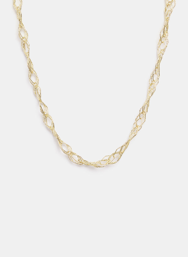 laura Layered Barrel Pendant Necklace