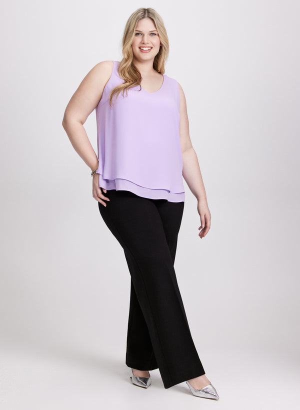 Laura Layered Sleeveless Blouse