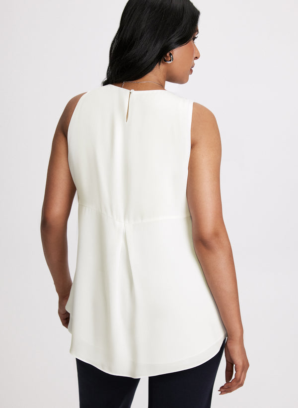 Laura Layered Sleeveless Blouse