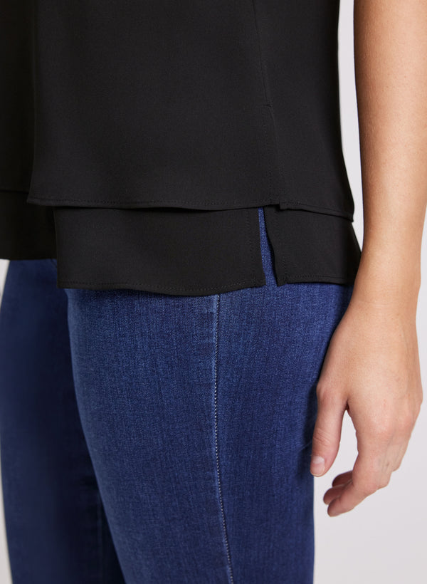 Laura Layered Sleeveless Blouse
