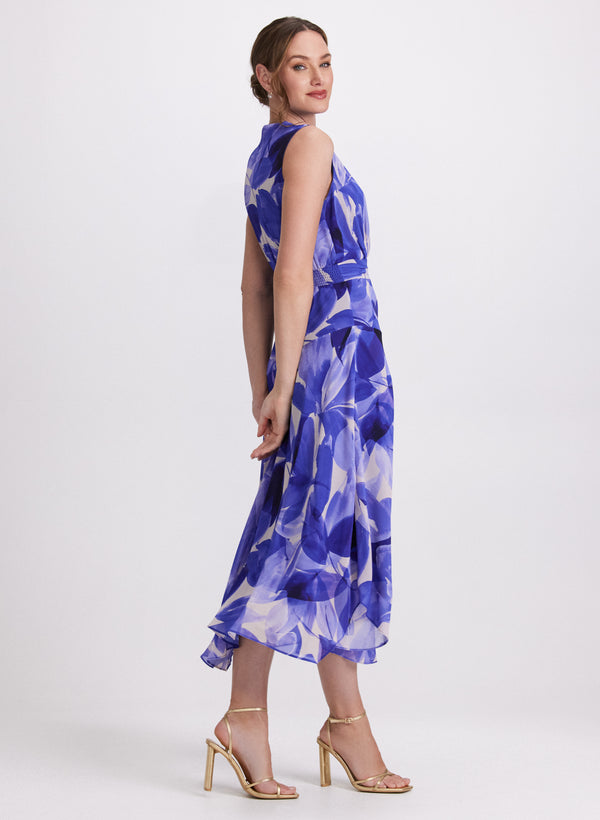 Laura Leaf Midi Dress