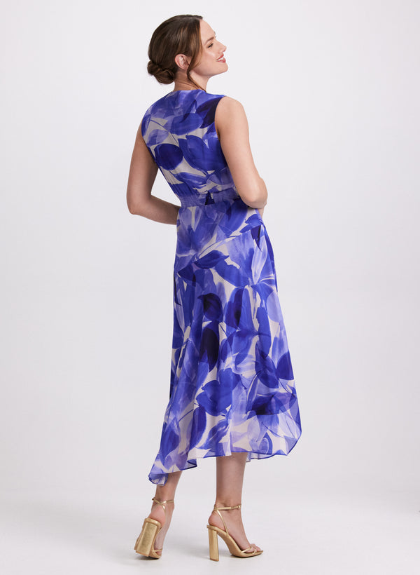 Laura Leaf Midi Dress