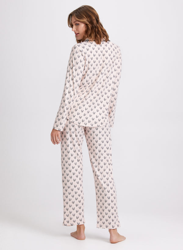 Laura Leopard Heart Pyjama Set