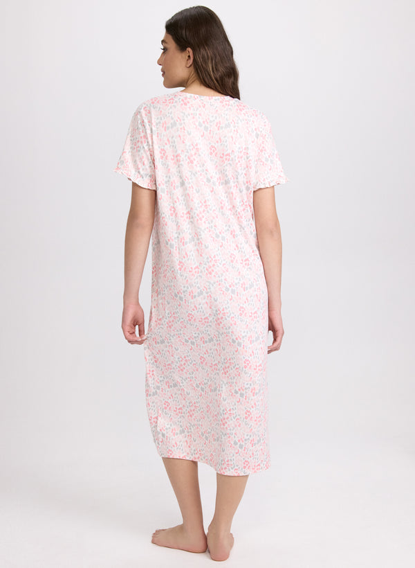 Laura Leopard Print Night Dress