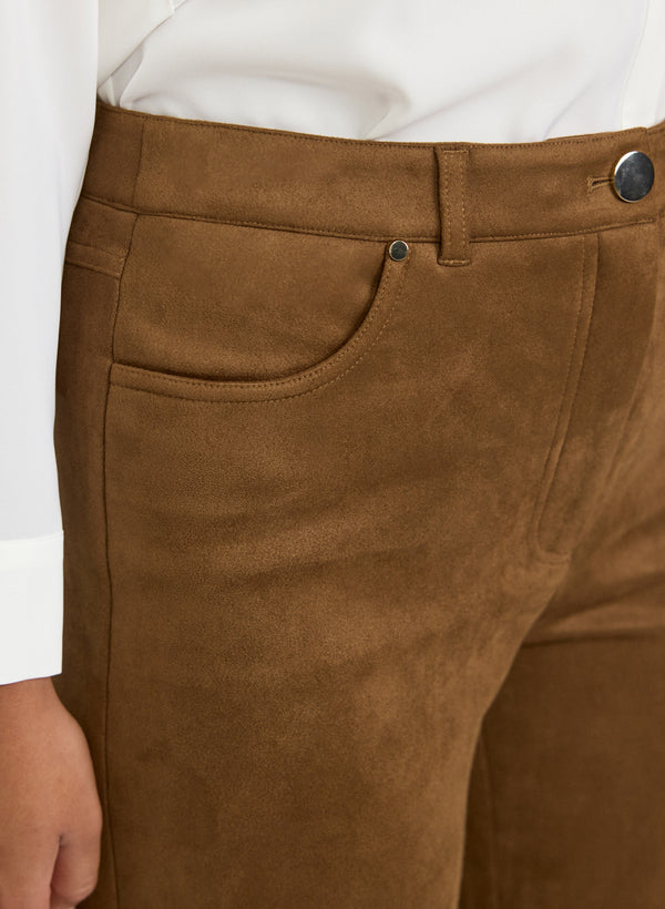 Laura Lily Faux-Suede Pants