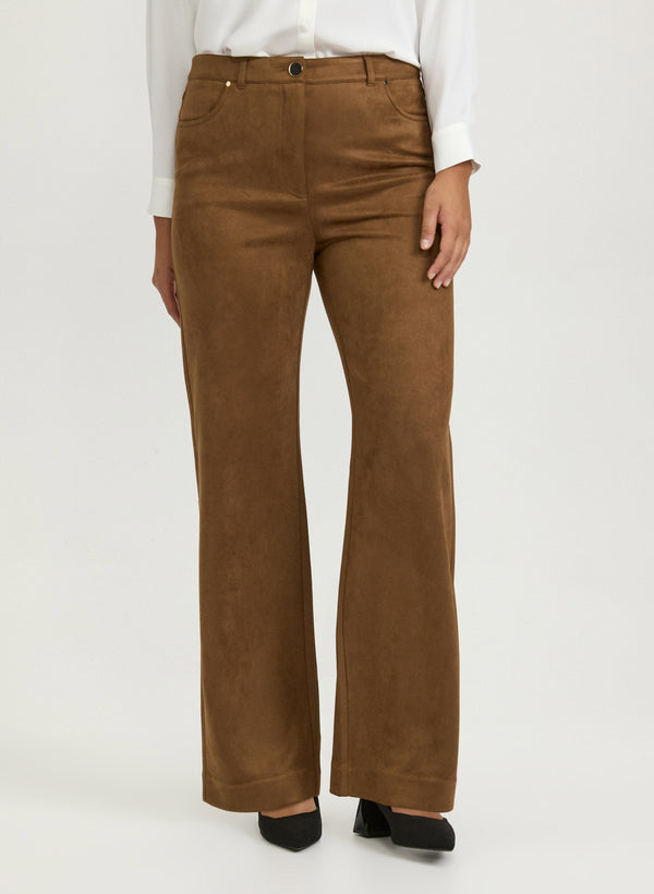 laura Lily Faux-Suede Pants