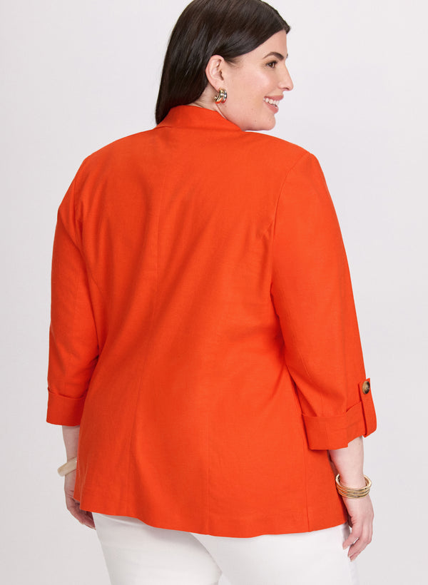 Laura Linen-Blend Blazer