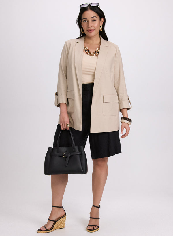 Laura Linen-Blend Blazer
