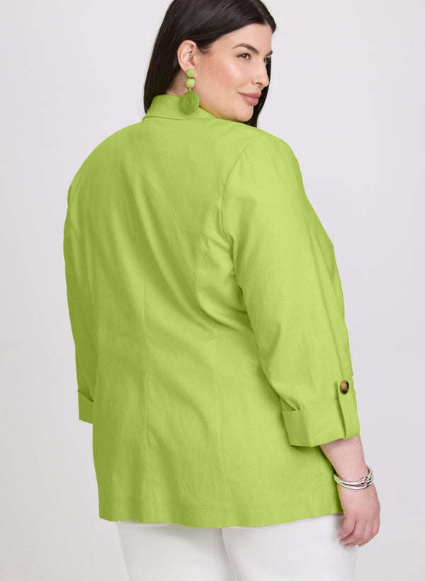 Laura Linen-Blend Blazer