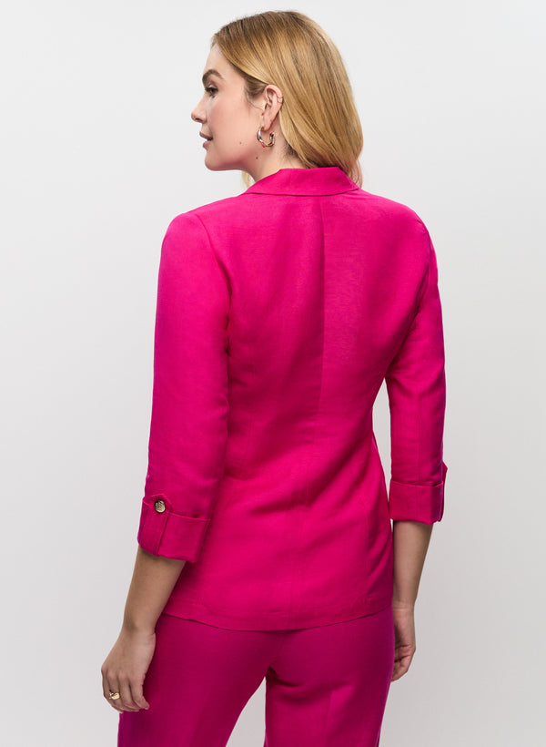 Laura Linen-Blend Blazer