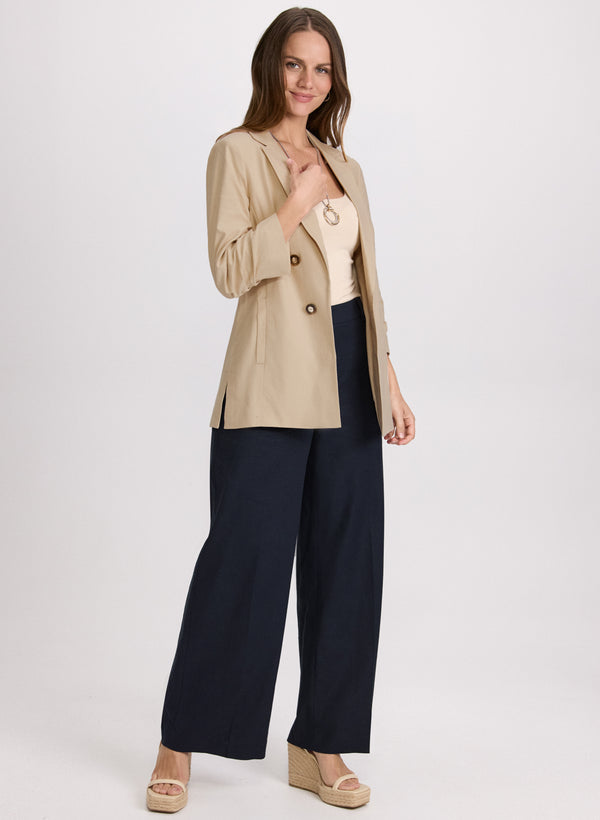 Laura Linen-Blend Blazer