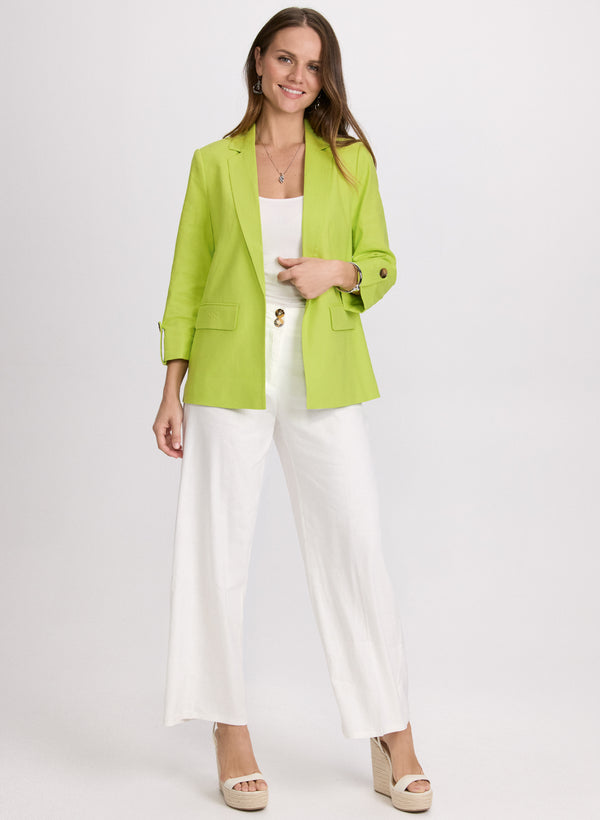 Laura Linen-Blend Blazer