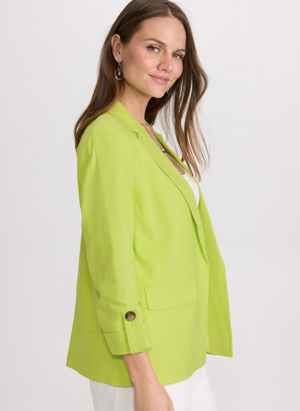 Laura Linen-Blend Blazer