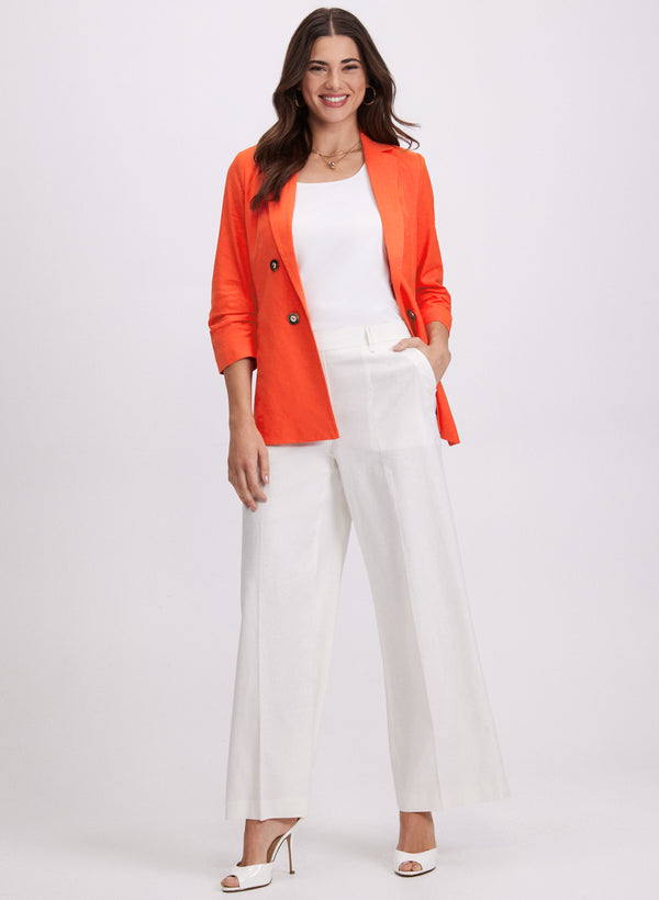 Laura Linen-Blend Blazer
