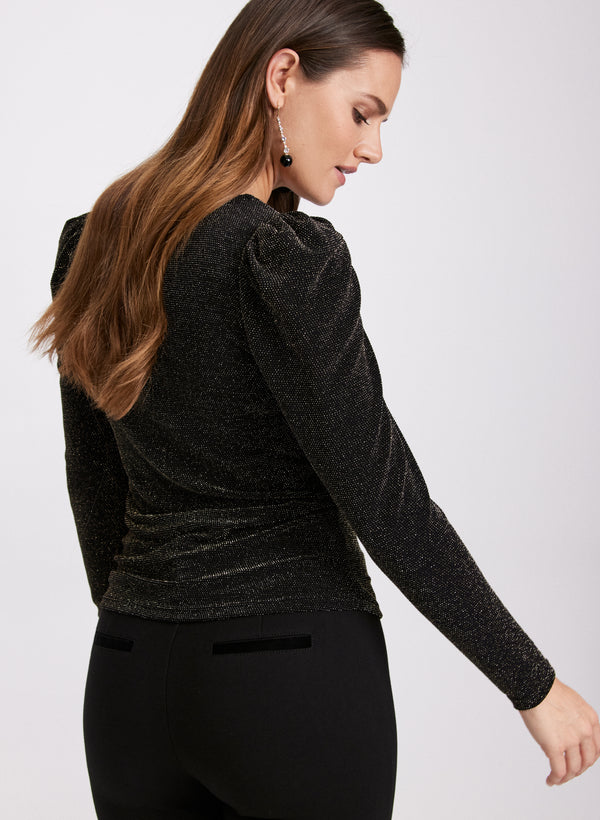 Laura Long Puff Sleeve Top