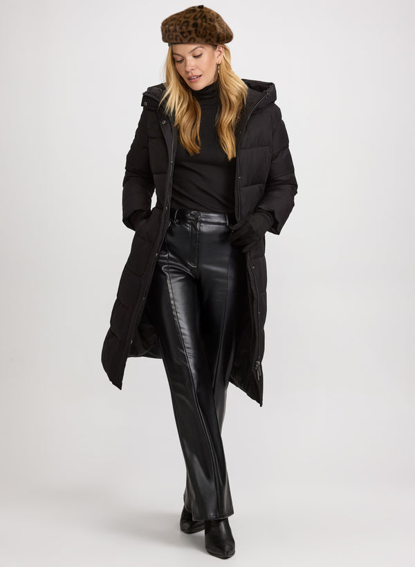 Laura Long Quilted Coat