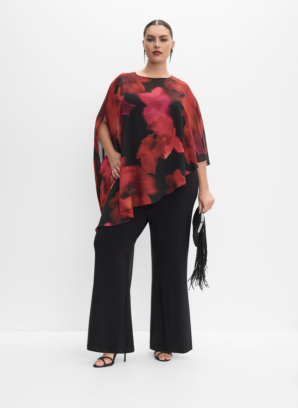 laura Melanie Lyne - Chiffon & Jersey Jumpsuit