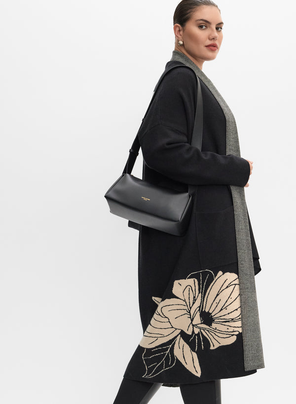 laura Melanie Lyne - Floral Placement Print Cardigan