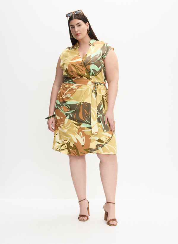 laura Melanie Lyne - Leaf Print Dress
