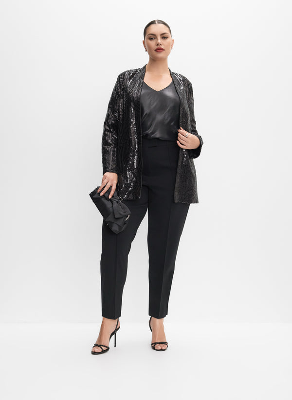 Laura Melanie Lyne - Metallic Lamé Tank Top