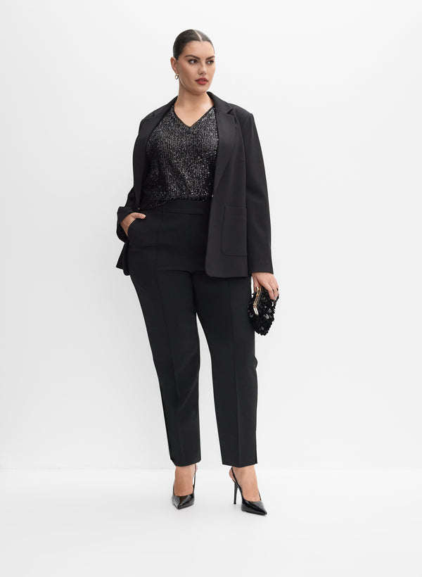 Laura Melanie Lyne - Sequin Embellished Top