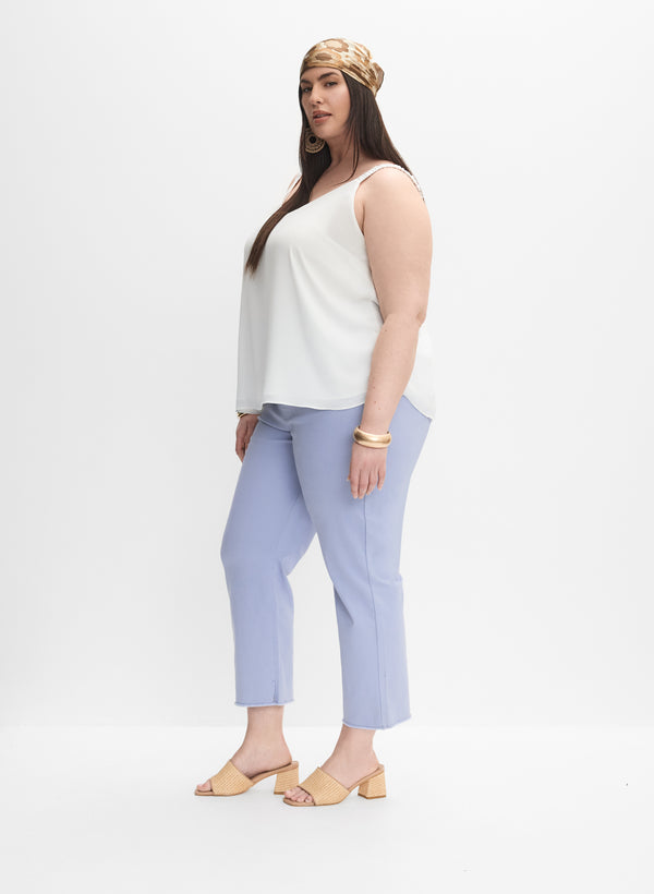 Laura Melanie Lyne - Slim-Leg Denim Pants