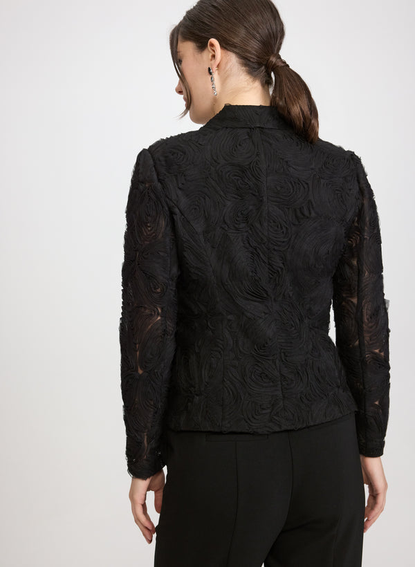 Laura Mesh Applique Jacket