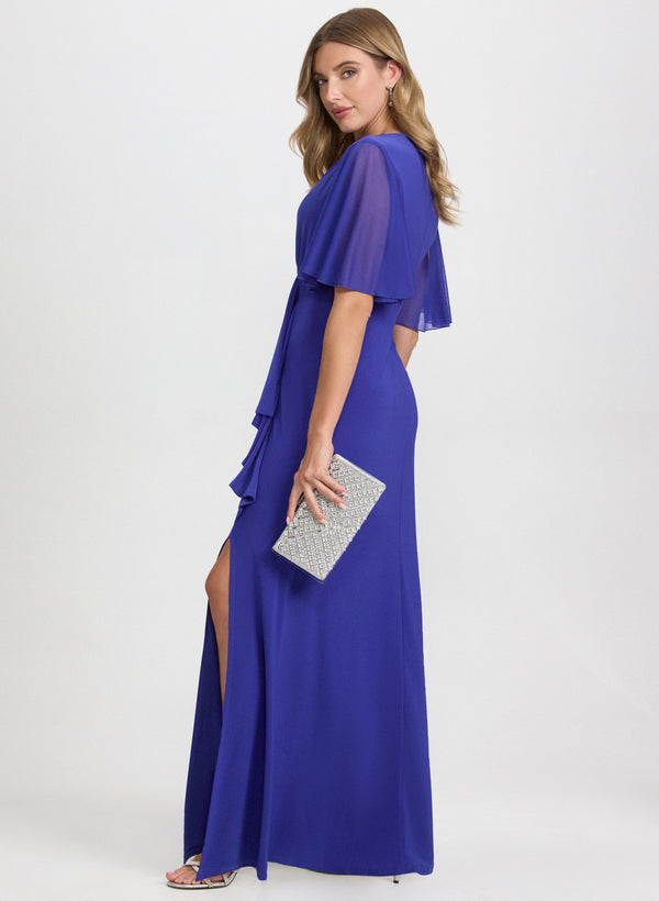 Laura Mesh Sleeve Dress