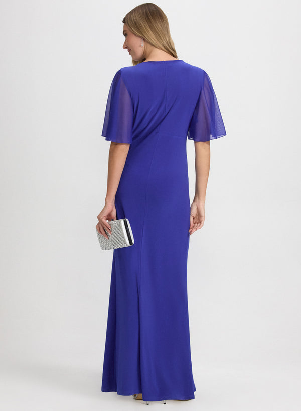 Laura Mesh Sleeve Dress