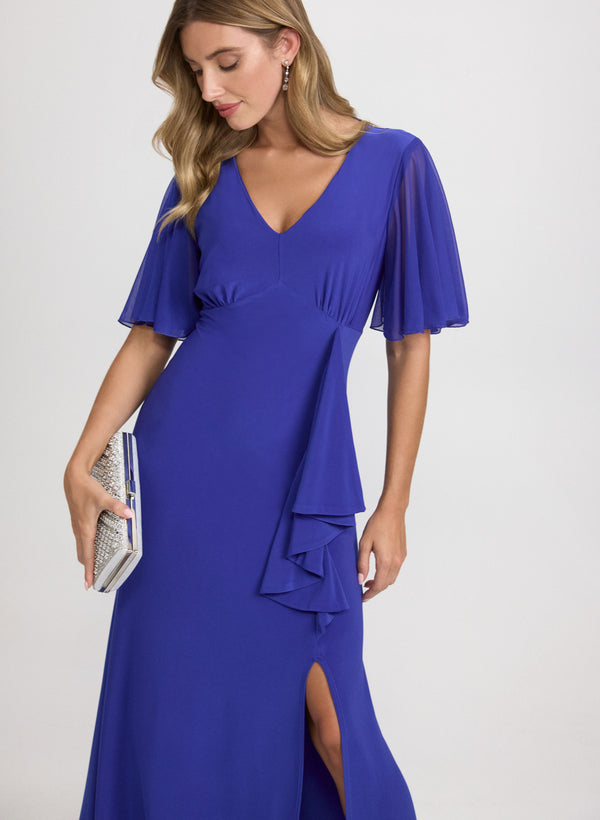 Laura Mesh Sleeve Dress