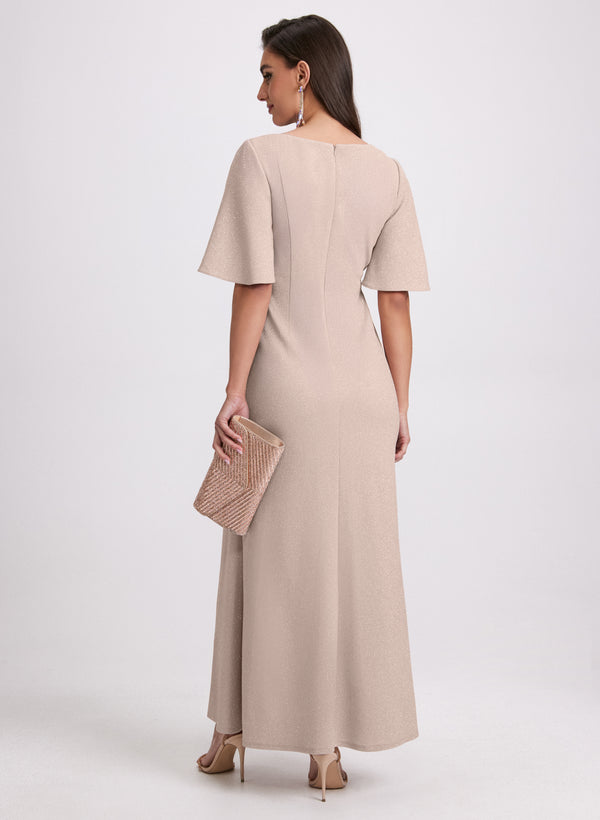 Laura Metallic Glitter Dress