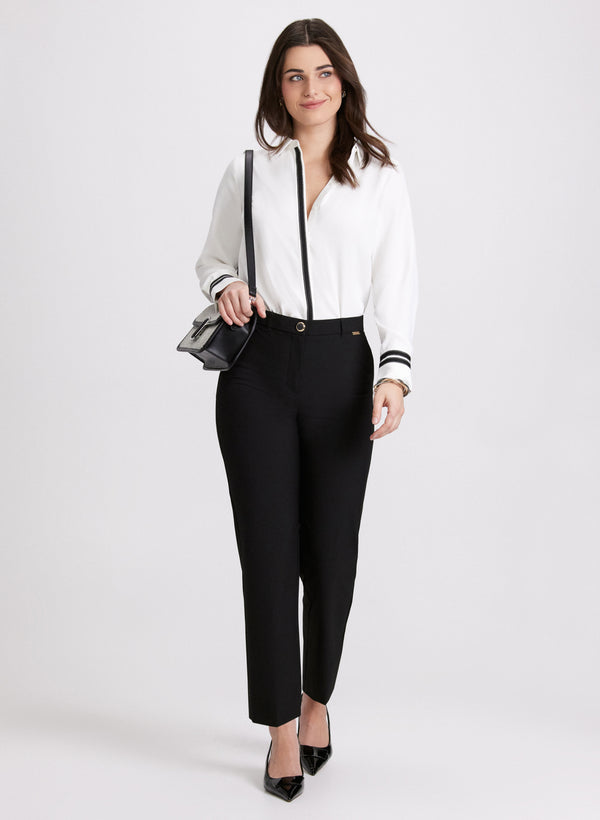 Laura Mia Straight-Leg Pants - Regular