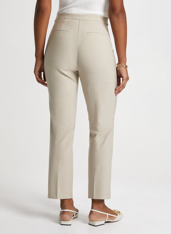 Laura Mia Straight-Leg Pants - Short