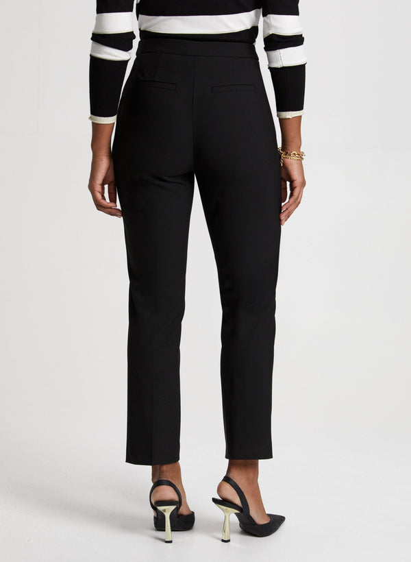 Laura Mia Straight-Leg Pants - Short