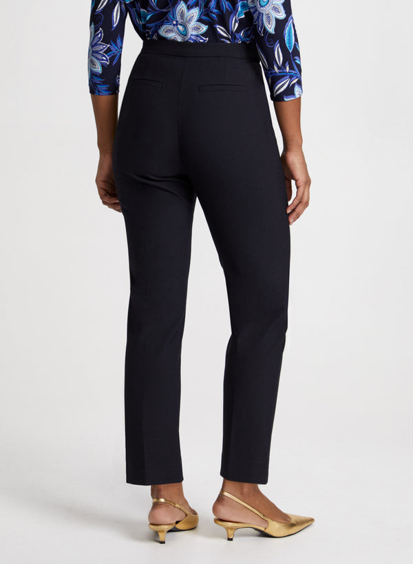 Laura Mia Straight-Leg Pants - Short