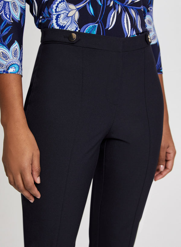 Laura Mia Straight-Leg Pants - Short