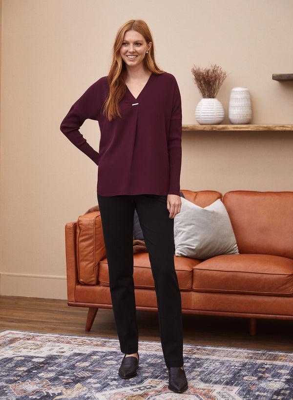 Laura Mia Straight-Leg Pants - Tall