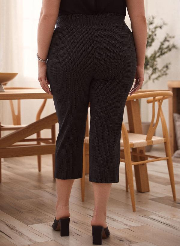 Laura Mini Dot Pull-On Capris