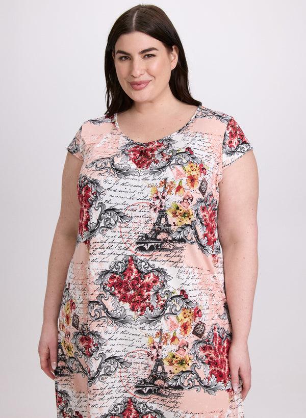 Laura Mixed Floral Nightgown