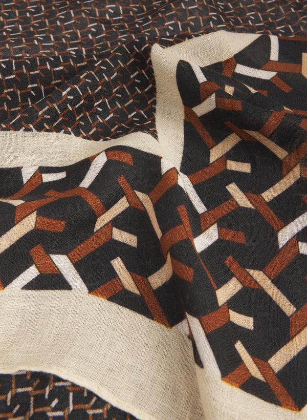 Laura Mixed Geometric Scarf