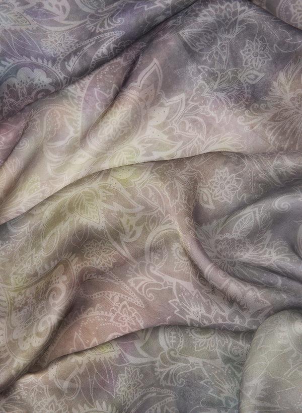 Laura Mixed Paisley Print Scarf