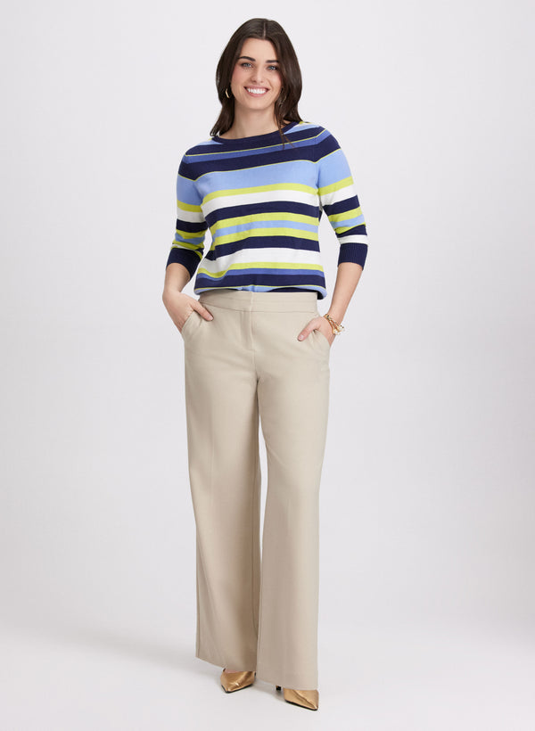 Laura Mixed Stripe Sweater