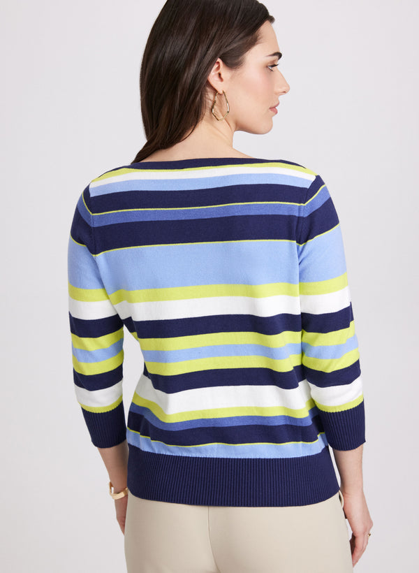 Laura Mixed Stripe Sweater